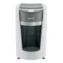 Distruggidocumenti a taglio micro Leitz IQ OptiMax Office livello di sicurezza P5 35L - bianco