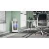 Distruggidocumenti a taglio micro Leitz IQ OptiMax Office livello di sicurezza P5 35L - bianco