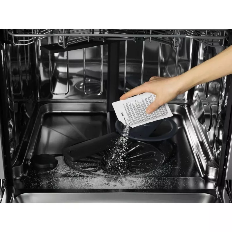 Polvere anticalcare e sgrassante Electrolux M2GCP121 per lavastoviglie e lavatrice, 12 pz.