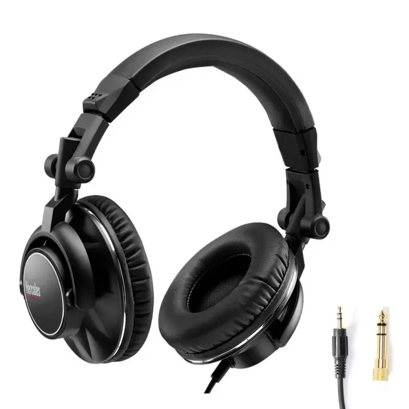 Cuffie Hercules HDP DJ60 con filo archetto musica nero