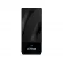 Lettore RFID DAHUA ASR1200E — interfaccia RS-485/Wiegand, compatto 96×43×17 mm, nero