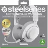 SteelSeries Arctis Nova 3X cuffie con microfono wireless, Xbox, bianche