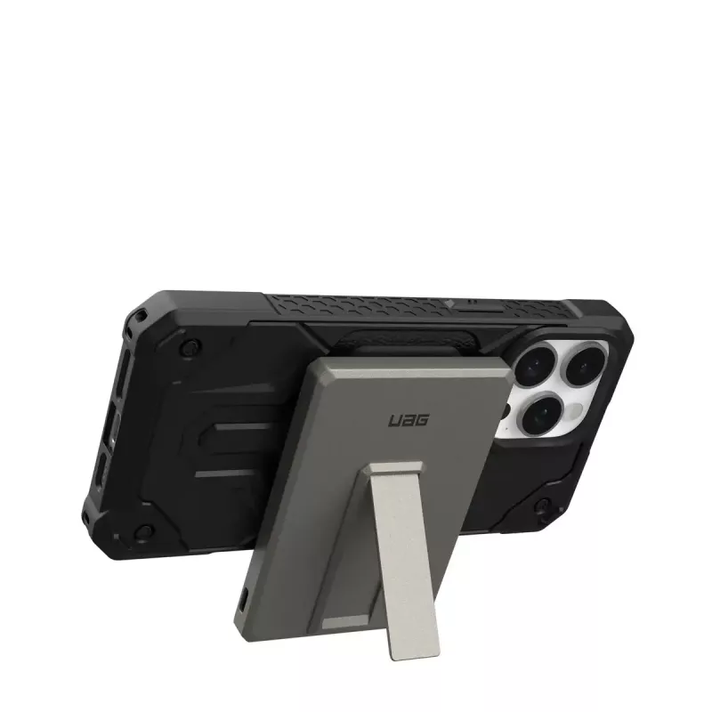 Urban Armor Gear 9B4417113636 Ultra Slim Rugged power bank wireless magnetico, 5000 mAh, 20 W, titanio
