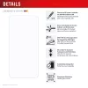 Set Displex Real Glass + custodia per Samsung Galaxy S25 FE, 02204
