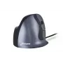 BakkerElkhuizen Evoluent D Medium, per destrorsi, design verticale, laser, USB Type-A, 3200 DPI, nero