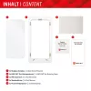 Pellicola protettiva per display Displex (10H) per Samsung Galaxy S22+/S23+, cornice di montaggio Eco, antigraffio