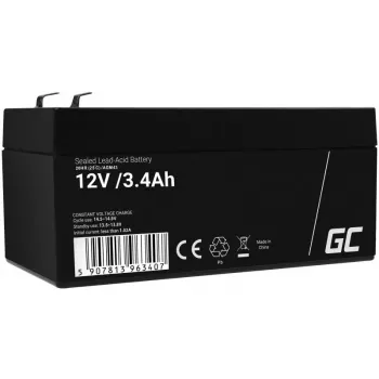 Batteria Green Cell AGM43 parte per modellismo radiocomandato nero