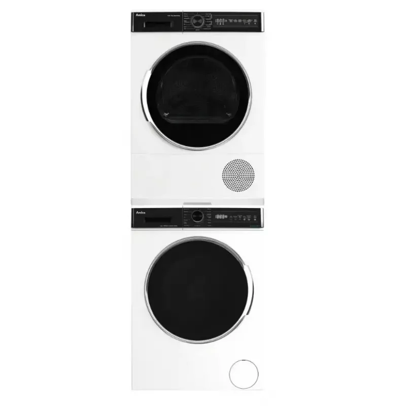 Asciugatrice AMICA AD3S72LHB(E) 7 kg, a libera installazione, a carica frontale, display LED, controllo elettronico, bianco