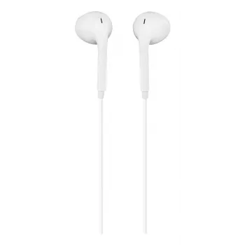 Hama Glow II headset con filo in-ear chiamate/musica bianco