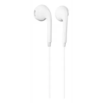 Hama Glow II headset con filo in-ear chiamate/musica bianco
