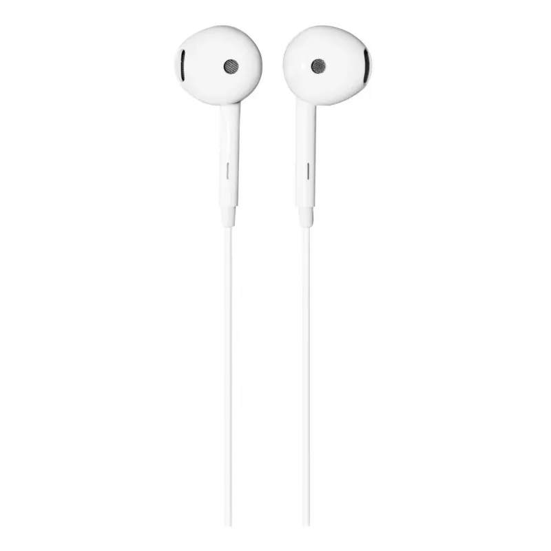 Hama Glow II headset con filo in-ear chiamate/musica bianco
