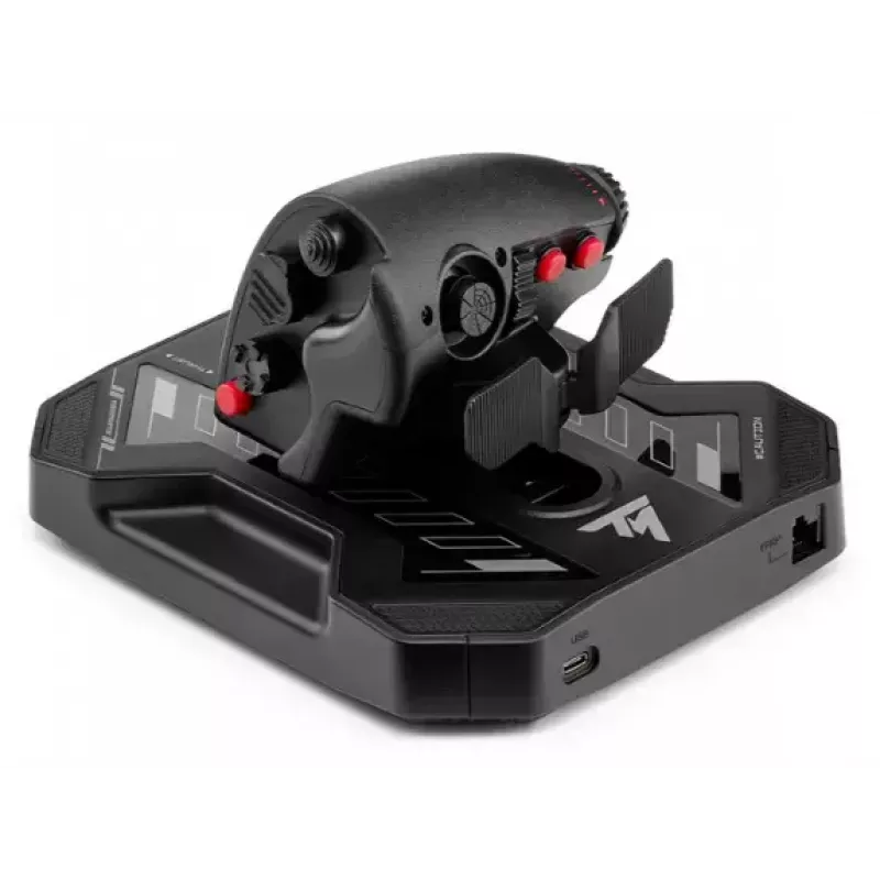 Thrustmaster Sol-R 4 HOTAS nero USB joystick + leva di controllo motore analogico / digitale PC