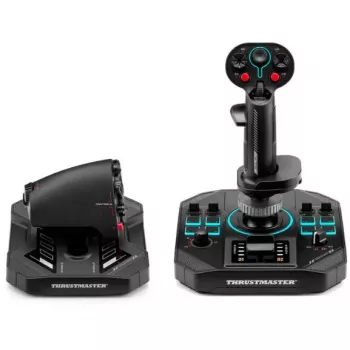 Thrustmaster Sol-R 4 HOTAS nero USB joystick + leva di controllo motore analogico / digitale PC