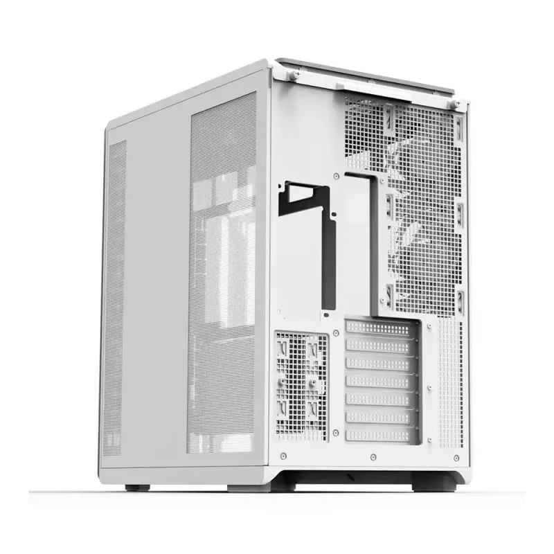 Case PC ZALMAN P60 Mid-Tower con 5 ventole ARGB, bianco