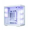 Case PC ZALMAN P60 Mid-Tower con 5 ventole ARGB, bianco