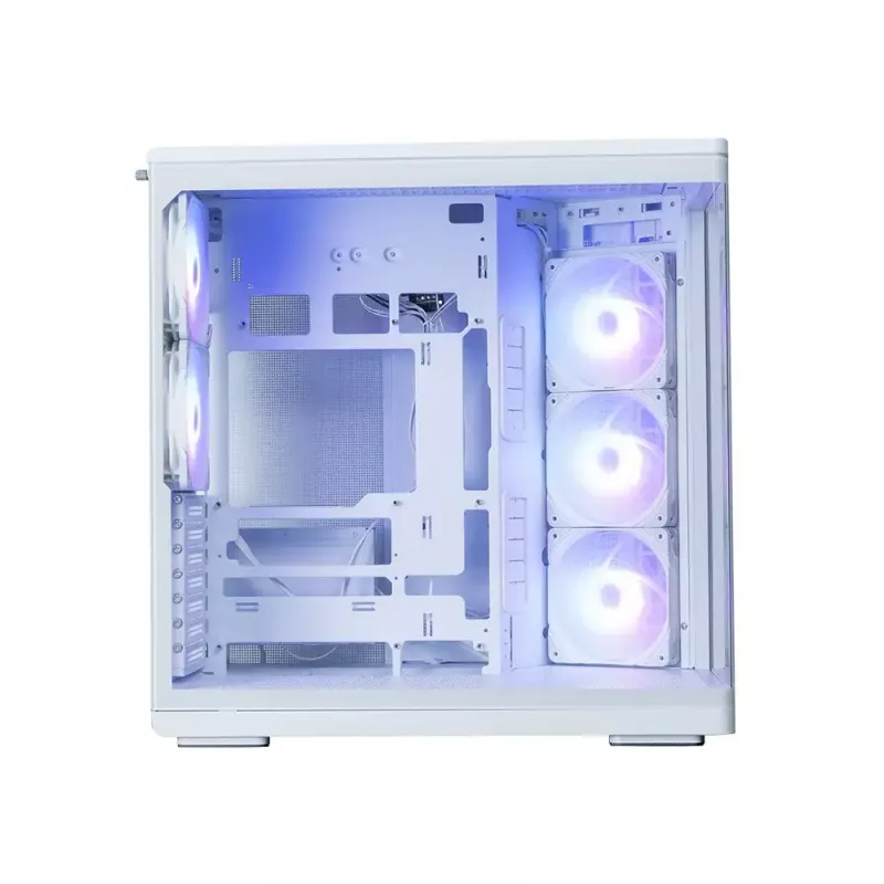 Case PC ZALMAN P60 Mid-Tower con 5 ventole ARGB, bianco