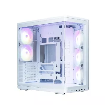 Case PC ZALMAN P60 Mid-Tower con 5 ventole ARGB, bianco