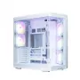 Case PC ZALMAN P60 Mid-Tower con 5 ventole ARGB, bianco
