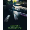 Case per SSD M.2 SATA/NVMe ICY BOX con USB 3.2 Gen 2 Type-C e illuminazione RGB