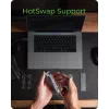 Case per SSD M.2 SATA/NVMe ICY BOX con USB 3.2 Gen 2 Type-C e illuminazione RGB