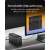 Case per HDD/SSD ICY BOX IB-RD3720-CU3 nero 2,5/3,5 pollici