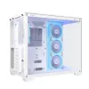 ASUS A32 PLUS TG ARGB case per computer, bianco, vetro temperato