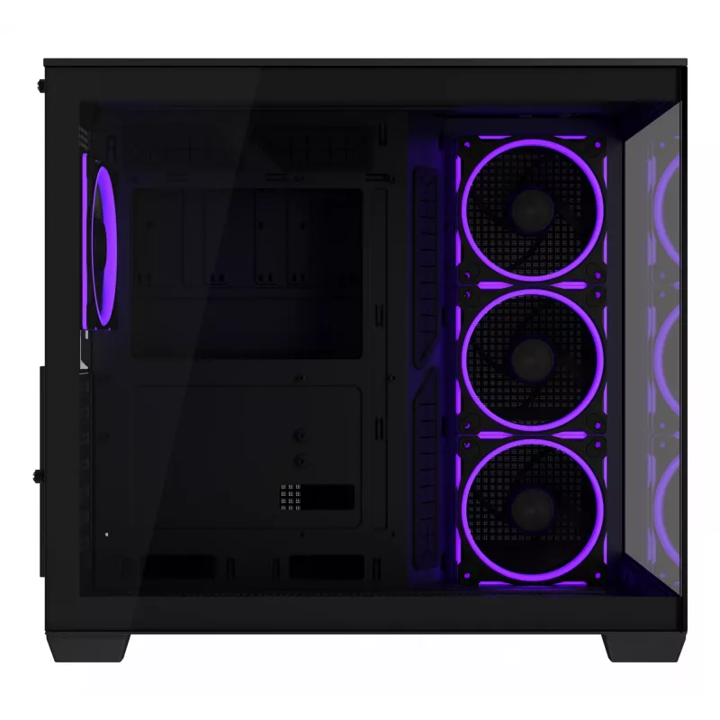 Case PC ASUS A32 PLUS TG ARGB, nero, ATX/micro ATX/Mini-ITX