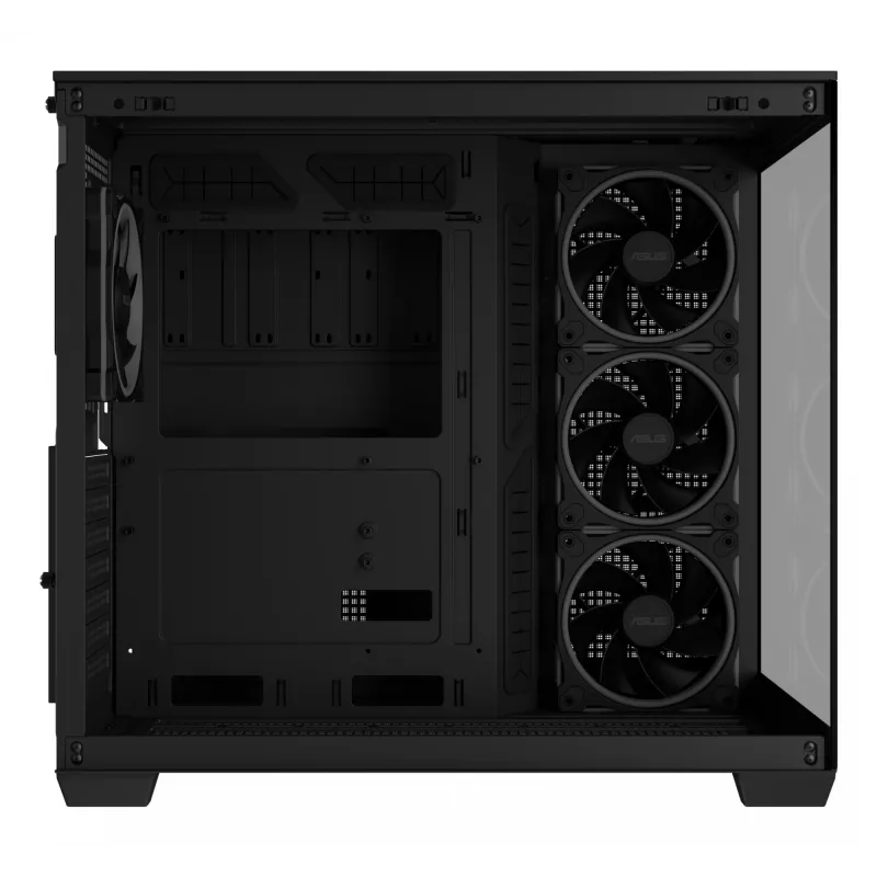 Case PC ASUS A32 PLUS TG ARGB, nero, ATX/micro ATX/Mini-ITX