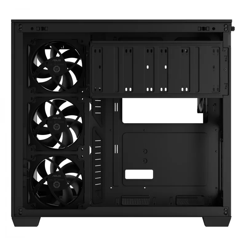 Case PC ASUS A32 PLUS TG ARGB, nero, ATX/micro ATX/Mini-ITX