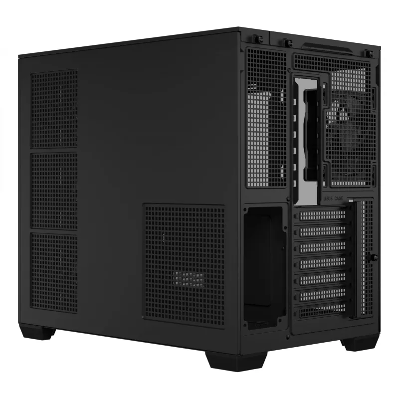 Case PC ASUS A32 PLUS TG ARGB, nero, ATX/micro ATX/Mini-ITX