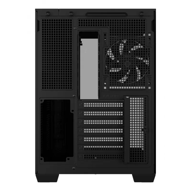 Case PC ASUS A32 PLUS TG ARGB, nero, ATX/micro ATX/Mini-ITX