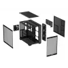 Case PC ASUS A32 PLUS TG ARGB, nero, ATX/micro ATX/Mini-ITX