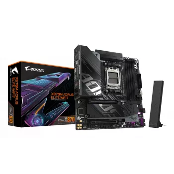 Scheda madre GIGABYTE X870M AORUS ELITE WIFI7, AMD X870, socket AM5, ATX