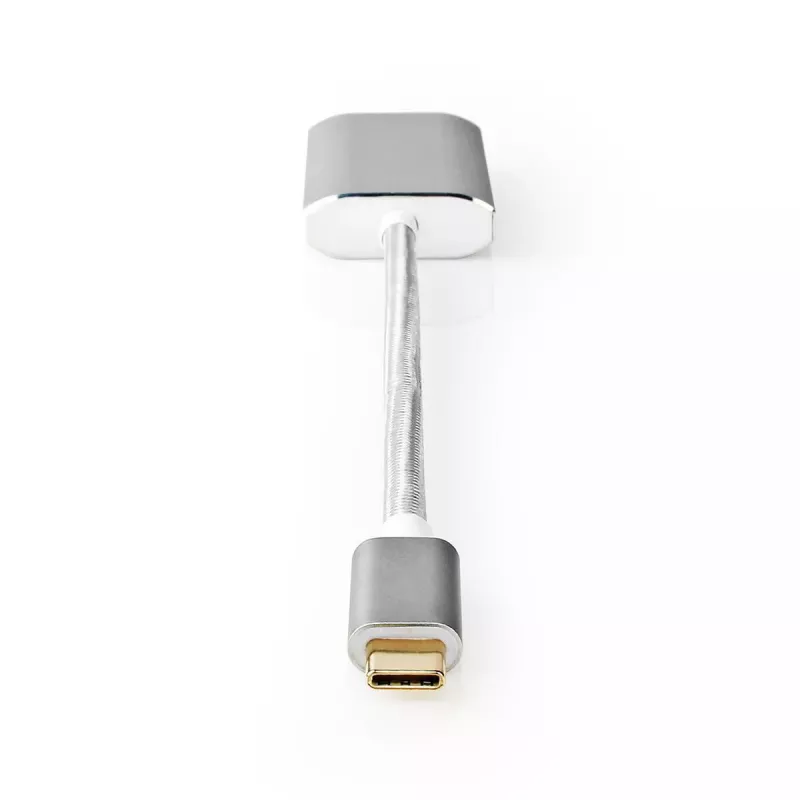 Adattatore cavo video Nedis CCTB64580AL02 0,2m USB Type-C Mini DisplayPort