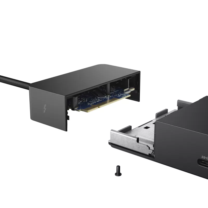 DELL WD19TB Thunderbolt 3 con filo nero