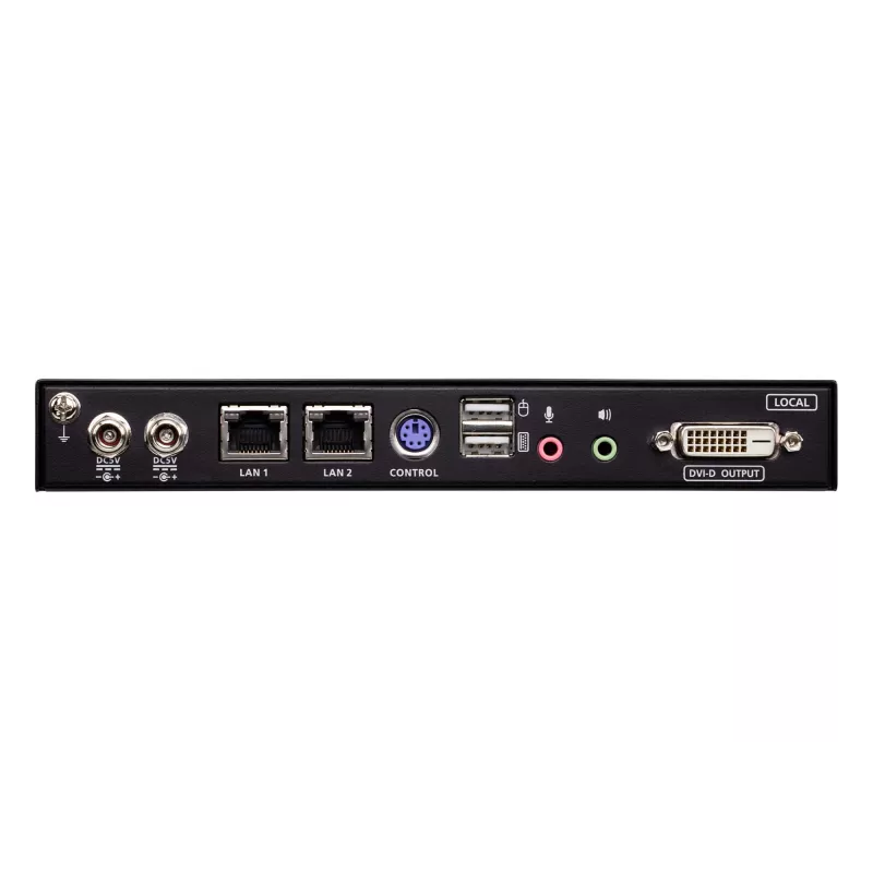 ATEN switch KVM over IP DVI single port con accesso condiviso 1 locale/remoto