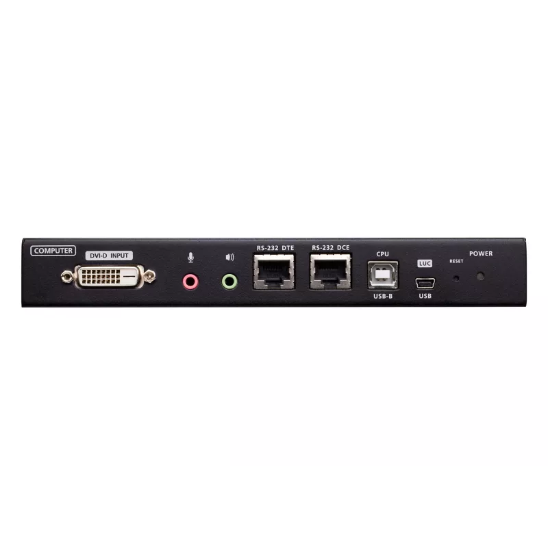 ATEN switch KVM over IP DVI single port con accesso condiviso 1 locale/remoto
