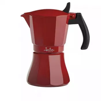 Caffettiera Jata HCAF2006 alluminio rossa