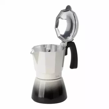 Jata HCAF2412 moka, 12 tazze (0,7 l), alluminio, compatibile con induzione, base da 10,8 cm