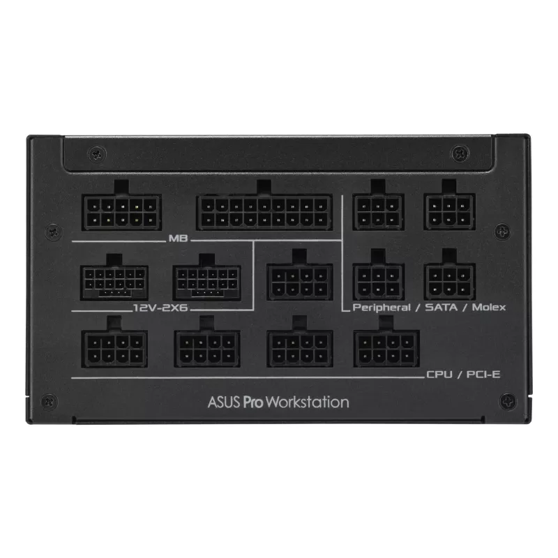 ASUS Pro WS 1600W Platinum alimentatore 20+4 pin ATX ATX nero