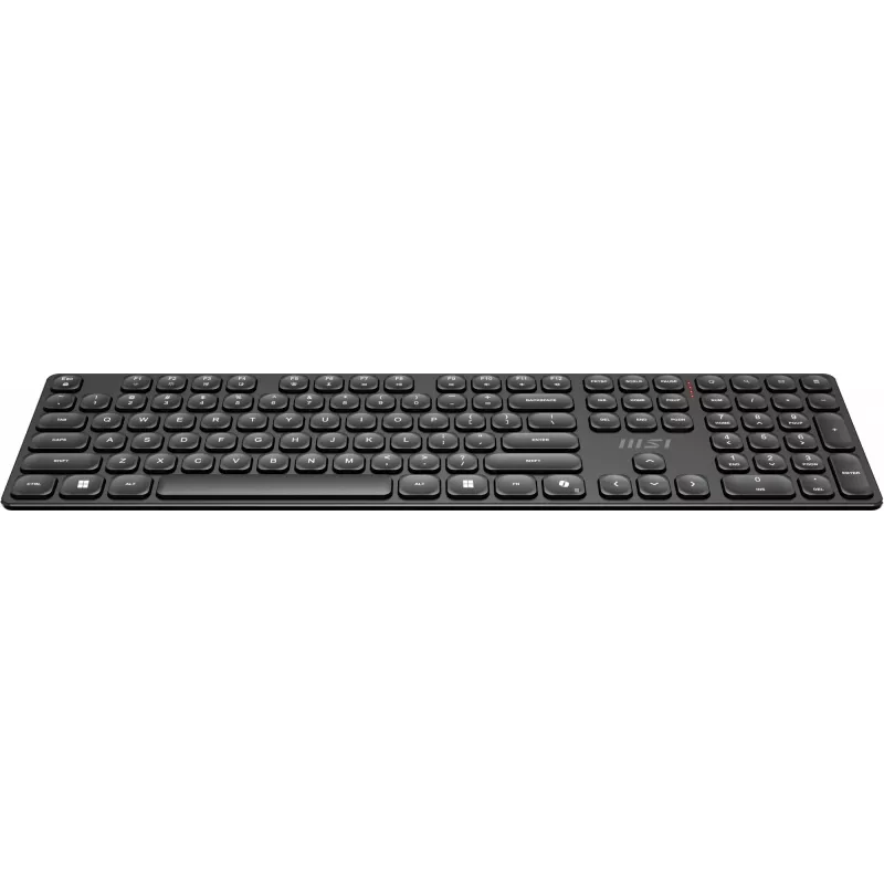 MSI FORGE K210 WIRELESS COMBO tastiera mouse inclusi home/office USB QWERTY US English nero
