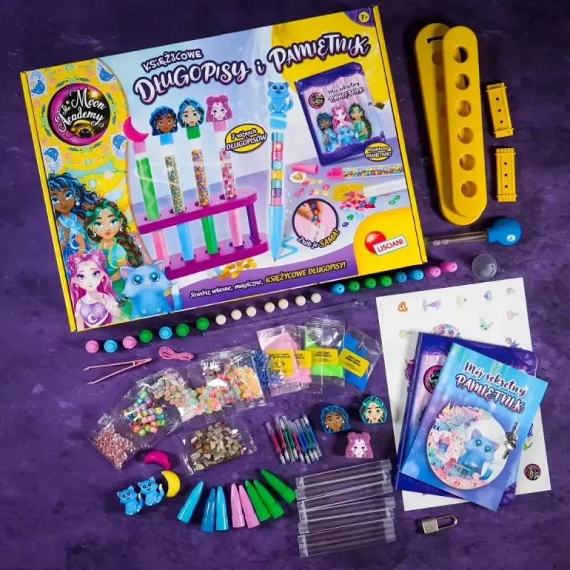 Set didattico Liscianigiochi Moon Academy — penne lunari e diario