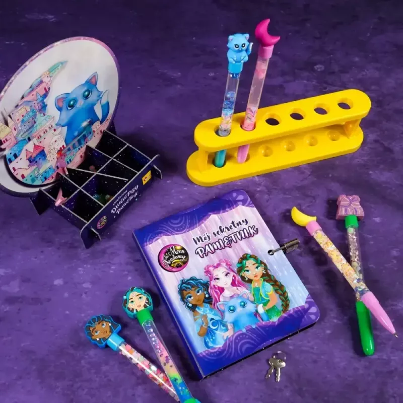 Set didattico Liscianigiochi Moon Academy — penne lunari e diario