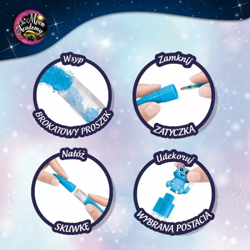 Set didattico Liscianigiochi Moon Academy — penne lunari e diario