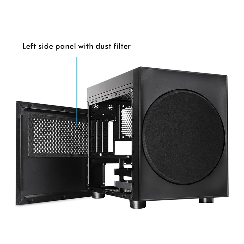 Chieftec CI-03B-OP The Cube case mATX, nero