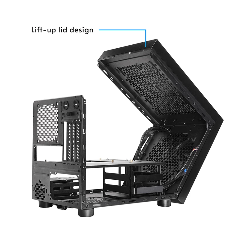 Chieftec CI-03B-OP The Cube case mATX, nero