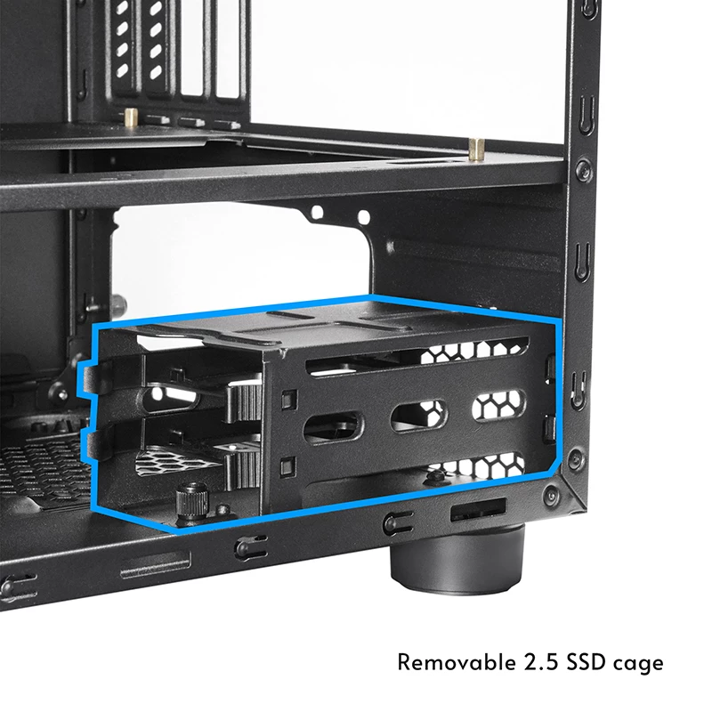 Chieftec CI-03B-OP The Cube case mATX, nero