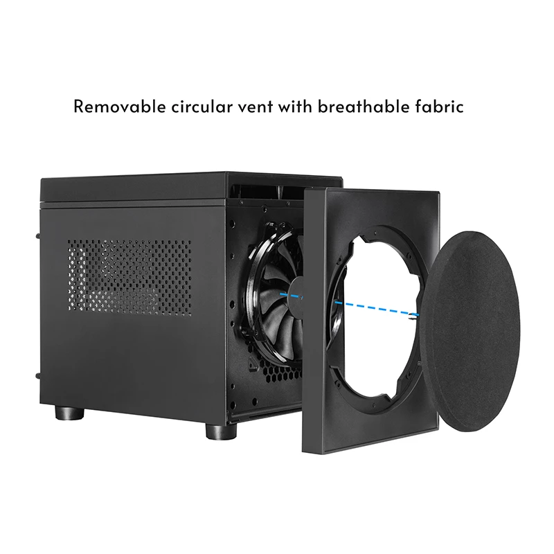 Chieftec CI-03B-OP The Cube case mATX, nero