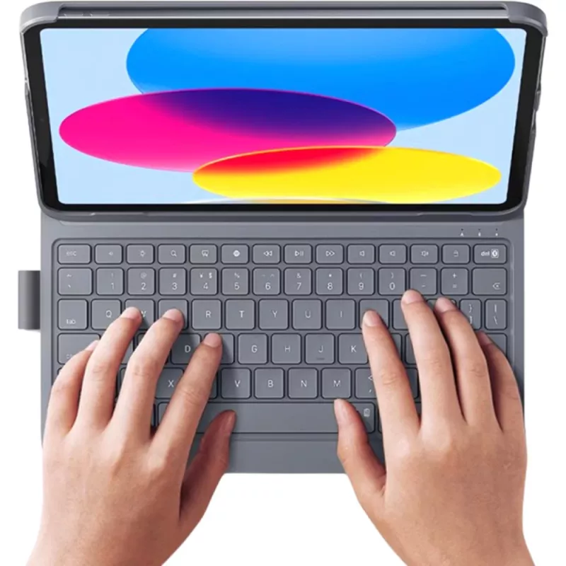 Tastiera DEQSTER schlank PRO 10,9 inch/11 inch QWERTZ tedesco meccanica wireless