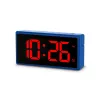 Sveglia digitale Hama Ibiza blu LCD batteria USB 150x34x73mm